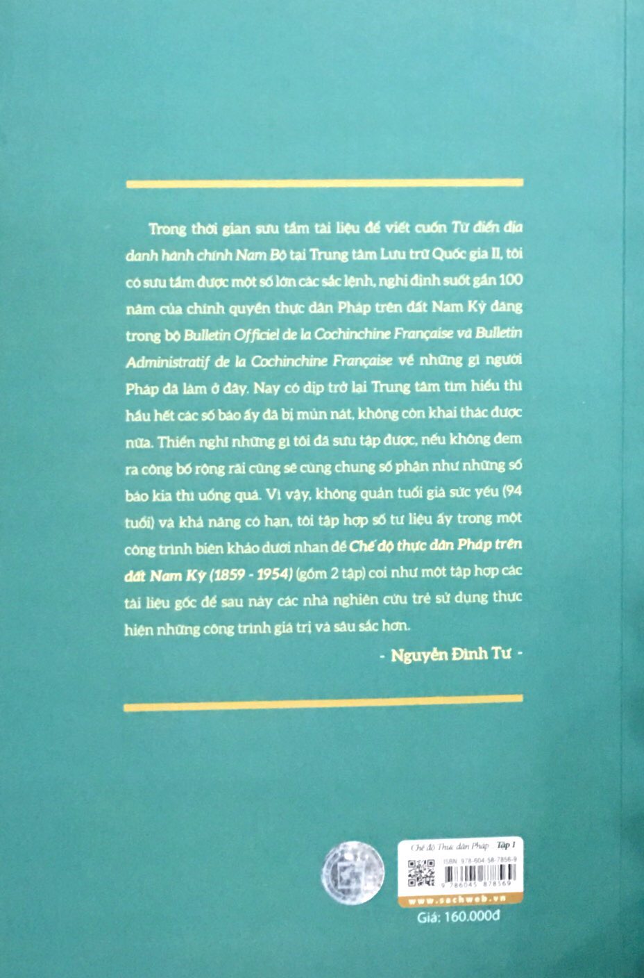 bộ chế độ thực dân pháp trên đất nam kỳ 1859-1954 - tập 1 (tái bản 2018) - Ảnh 10