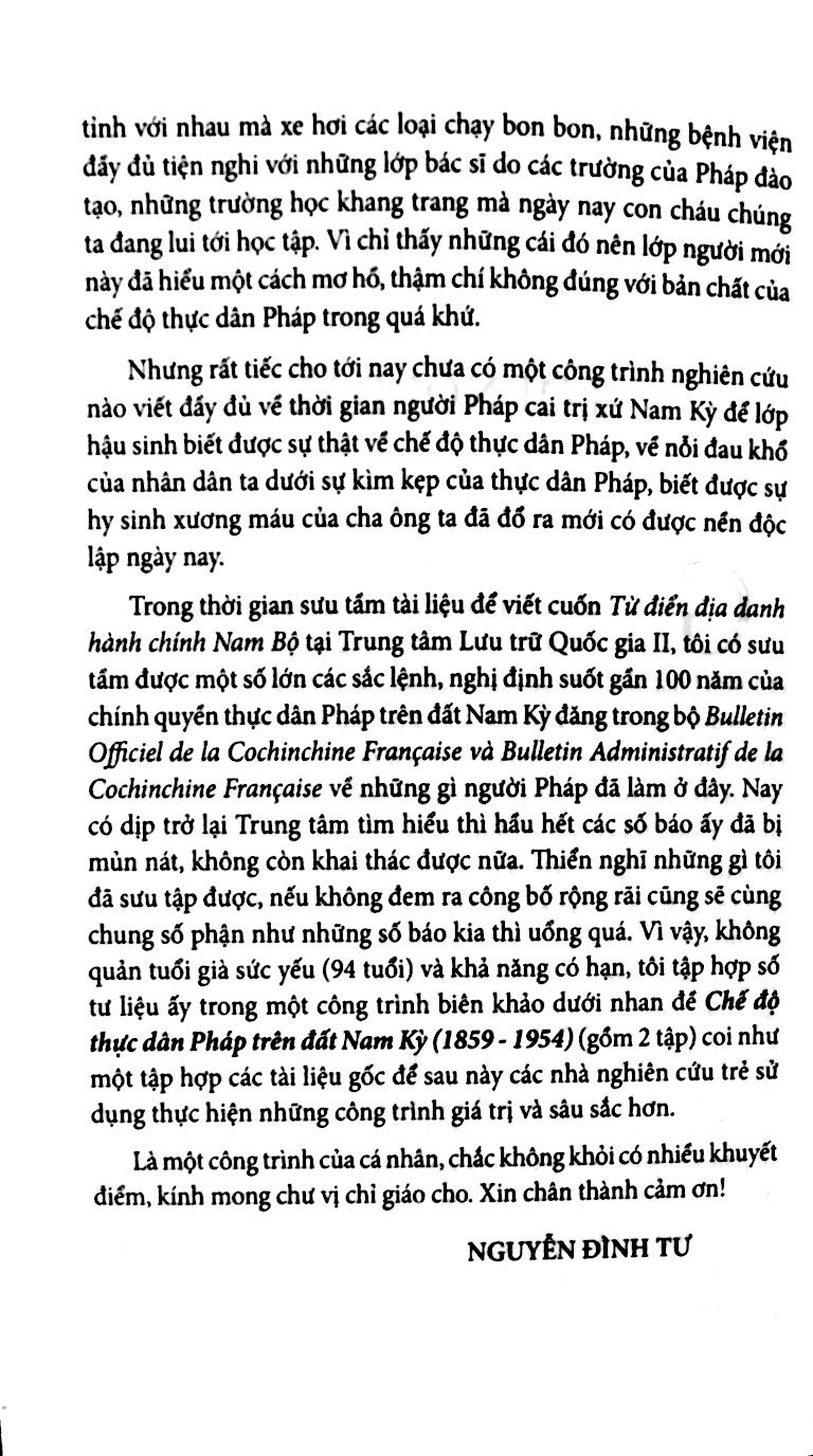 bộ chế độ thực dân pháp trên đất nam kỳ 1859-1954 - tập 1 (tái bản 2018) - Ảnh 4