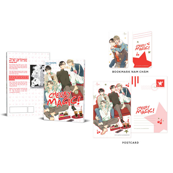 Bộ Cherry Magic - Tập 13 - Bản Đặc Biệt - Tặng Kèm Postcard 2 Mặt Bồi Cứng + Bookmark Nam Châm