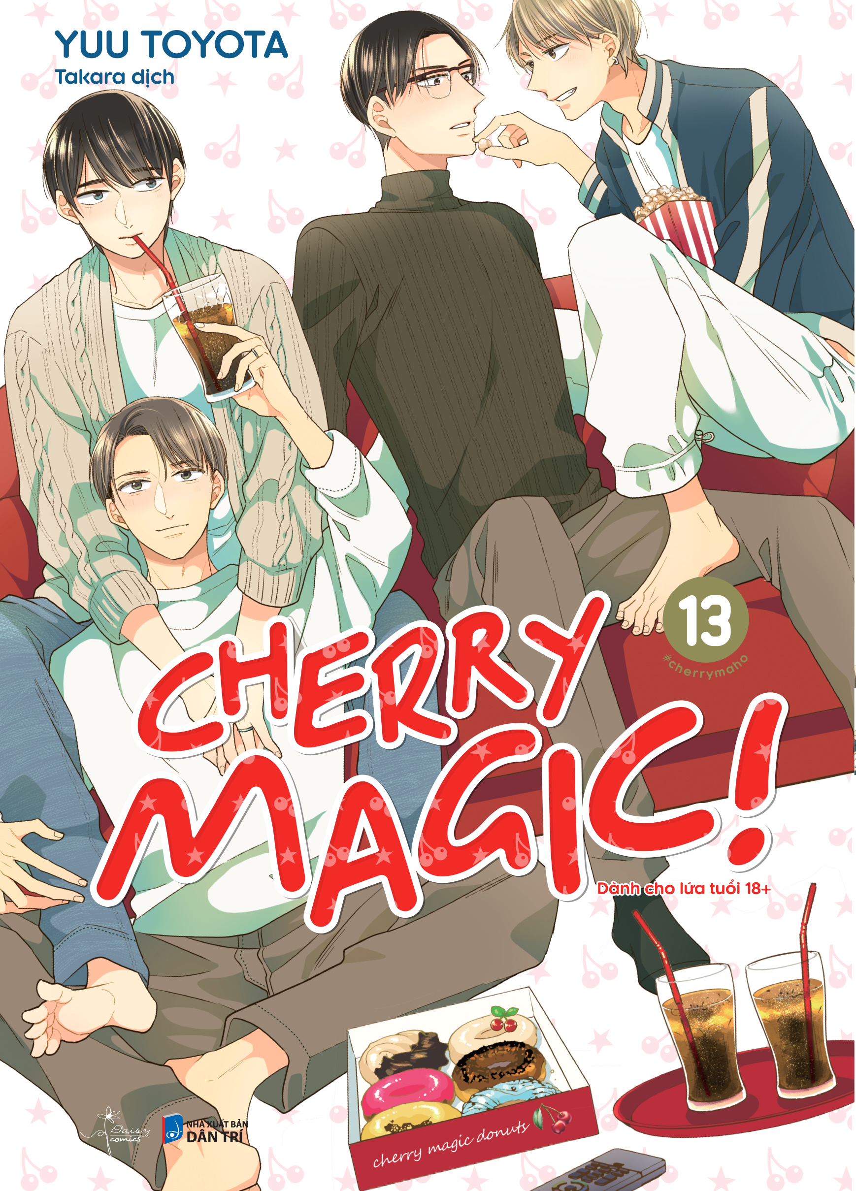 Bộ Cherry Magic - Tập 13 - Bản Đặc Biệt - Tặng Kèm Postcard 2 Mặt Bồi Cứng + Bookmark Nam Châm - Ảnh 3
