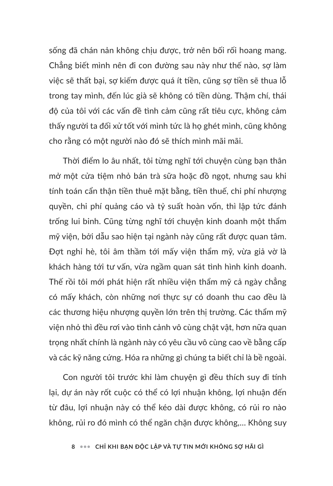 Bộ Chỉ Khi Bạn Độc Lập Và Tự Tin Mới Không Sợ Hãi Gì - Ảnh 12