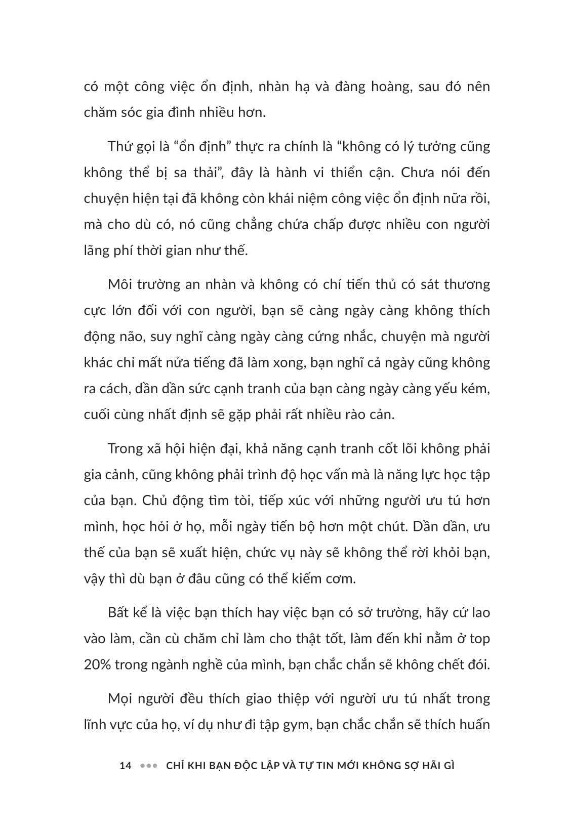 Bộ Chỉ Khi Bạn Độc Lập Và Tự Tin Mới Không Sợ Hãi Gì - Ảnh 18