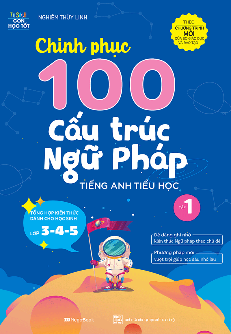 bộ chinh phục 100 cấu trúc ngữ pháp tiếng anh tiểu học - tập 1 - Ảnh 2