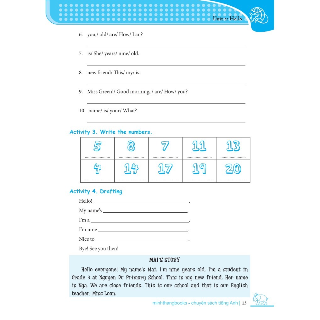 bộ chinh phục 4 kỹ năng tiếng anh nghe - nói - đọc - viết lớp 3 - tập 1 - Ảnh 9