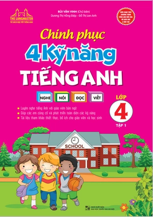 bộ chinh phục 4 kỹ năng tiếng anh nghe - nói - đọc - viết lớp 4 - tập 1 - Ảnh 2