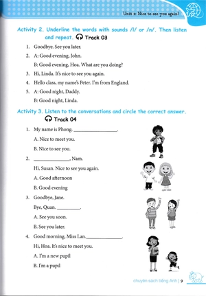 bộ chinh phục 4 kỹ năng tiếng anh nghe - nói - đọc - viết lớp 4 - tập 1 - Ảnh 9