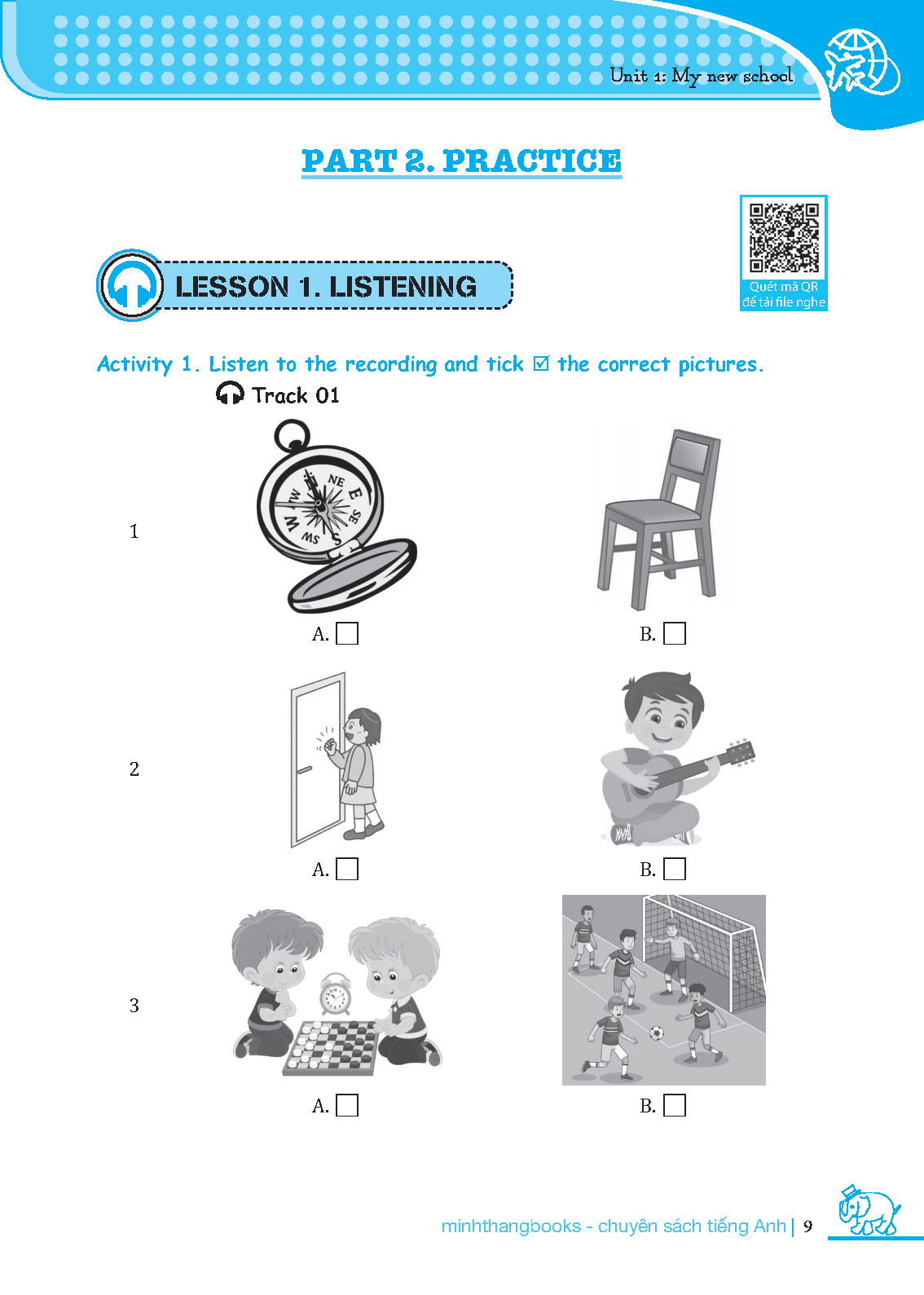 bộ chinh phục 4 kỹ năng tiếng anh nghe - nói - đọc - viết lớp 6 - tập 1 (tái bản 2021) - Ảnh 7