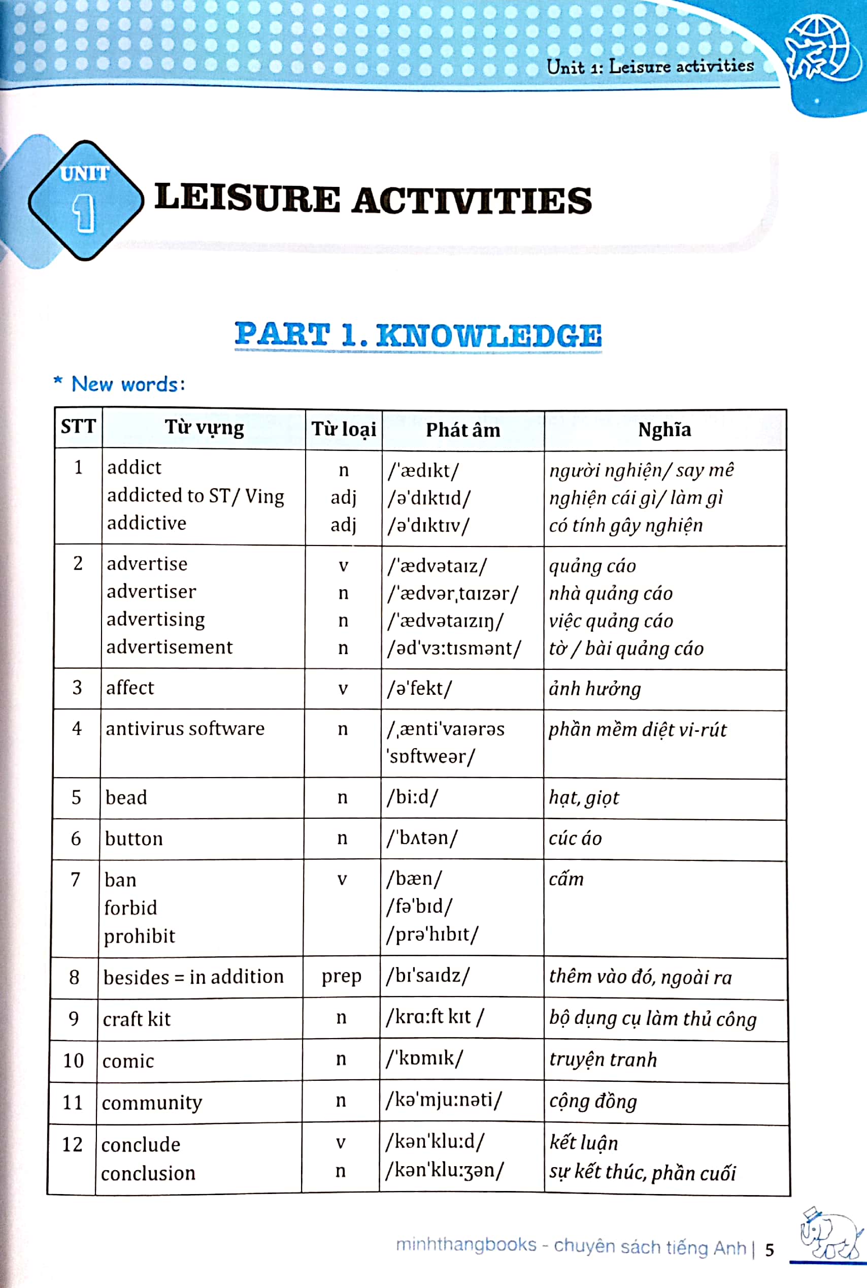 bộ chinh phục 4 kỹ năng tiếng anh nghe - nói - đọc - viết lớp 8 - tập 1 - Ảnh 5