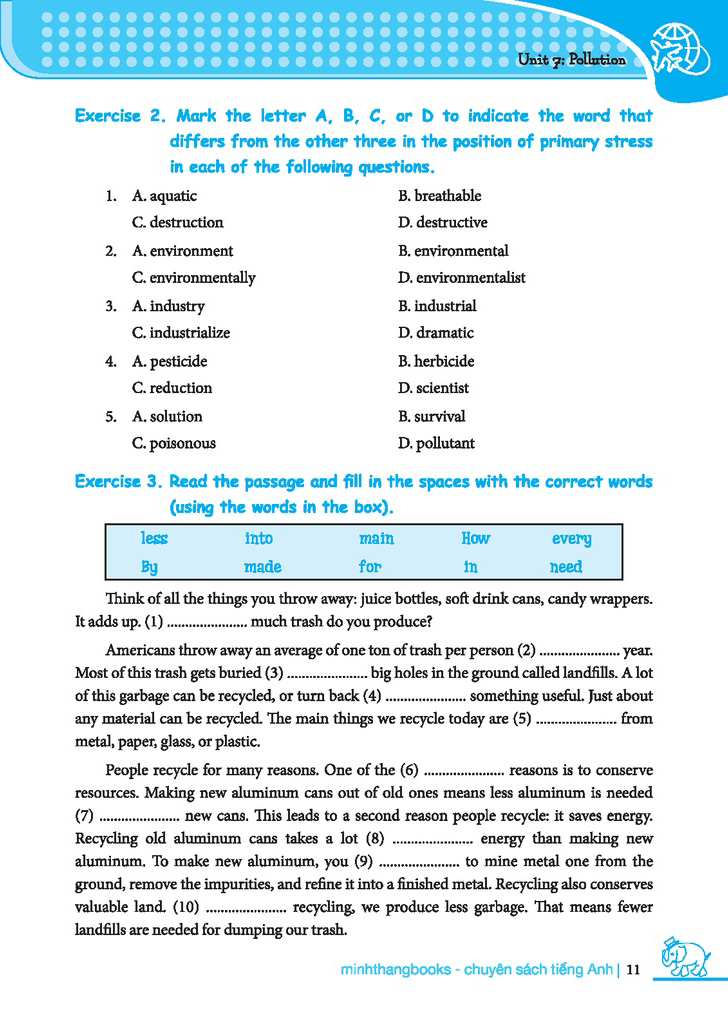 bộ chinh phục 4 kỹ năng tiếng anh nghe - nói - đọc - viết lớp 8 - tập 2 - Ảnh 8