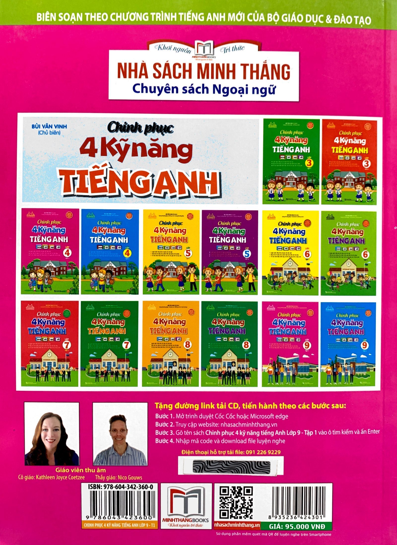 bộ chinh phục 4 kỹ năng tiếng anh nghe - nói - đọc - viết lớp 9 - tập 1 - Ảnh 7