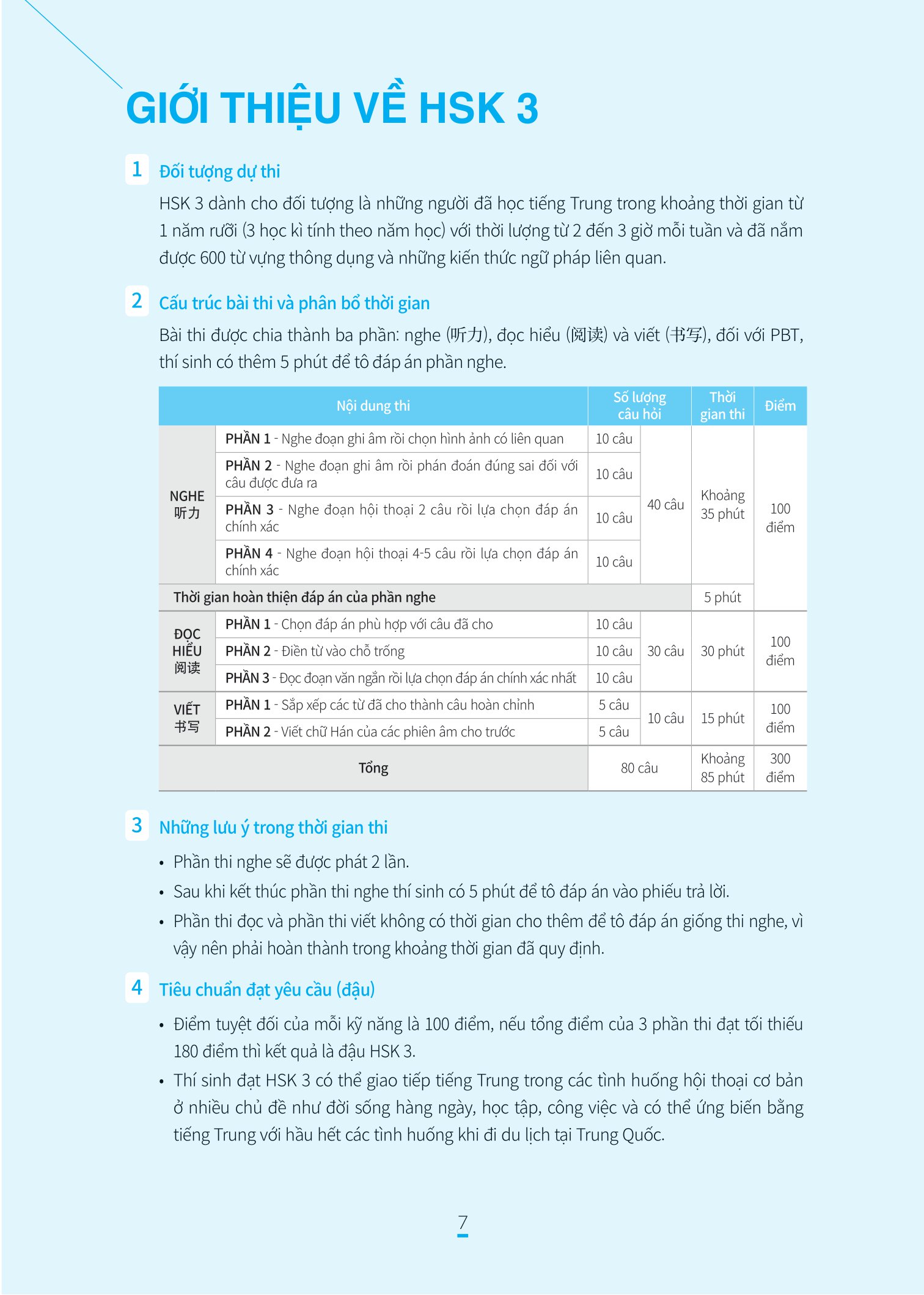 bộ chinh phục đề thi hsk 3 (kèm giải thích ngữ pháp chi tiết) - Ảnh 7