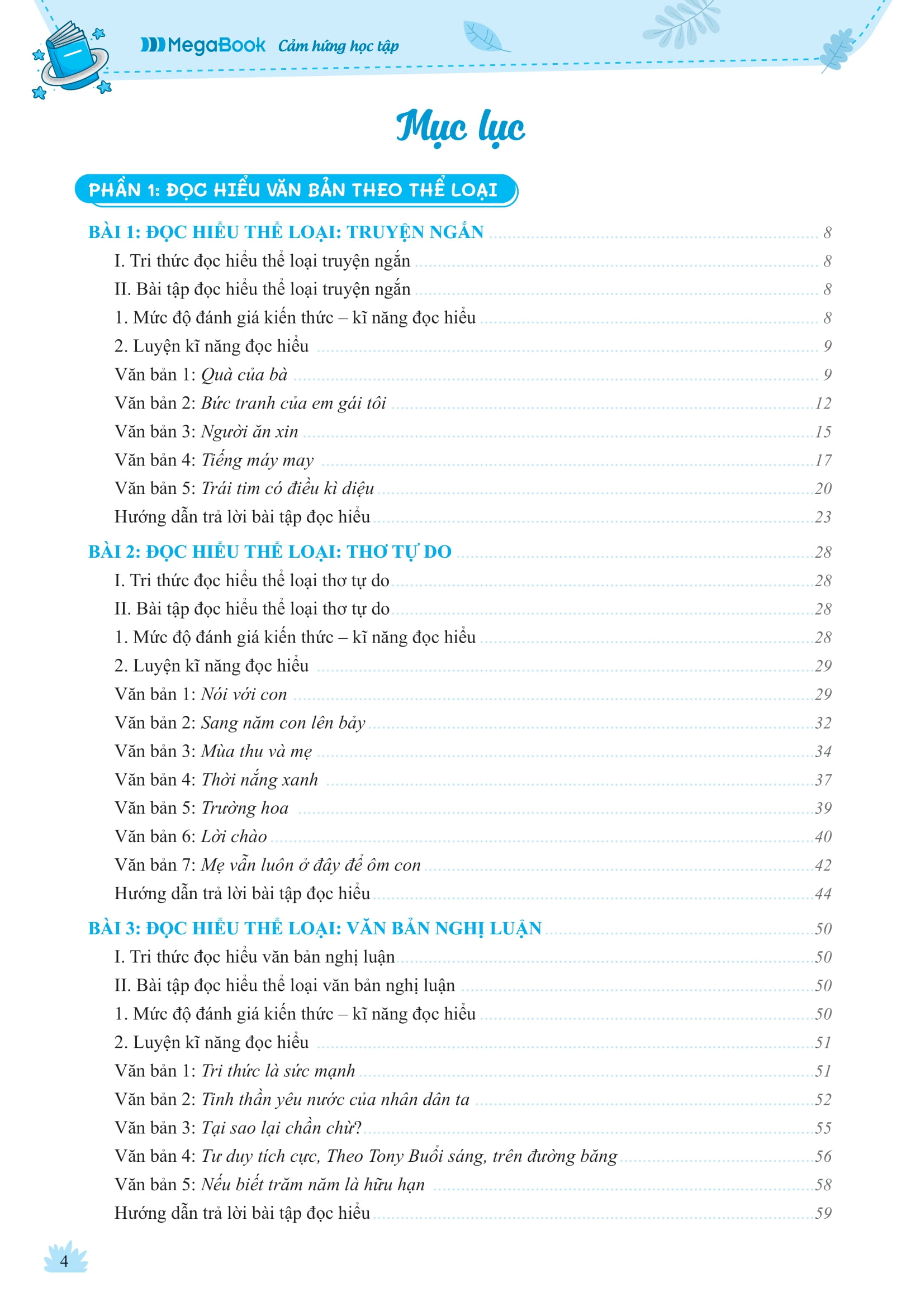 Bộ Chinh Phục Ngữ Văn - Kỹ Năng Đọc Hiểu Và Viết Theo Các Thể Loại Lớp 6 - Tập 2 - Ảnh 5