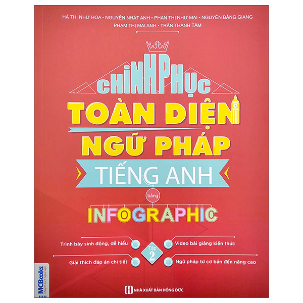 bộ chinh phục toàn diện ngữ pháp tiếng anh bằng infographic - tập 2