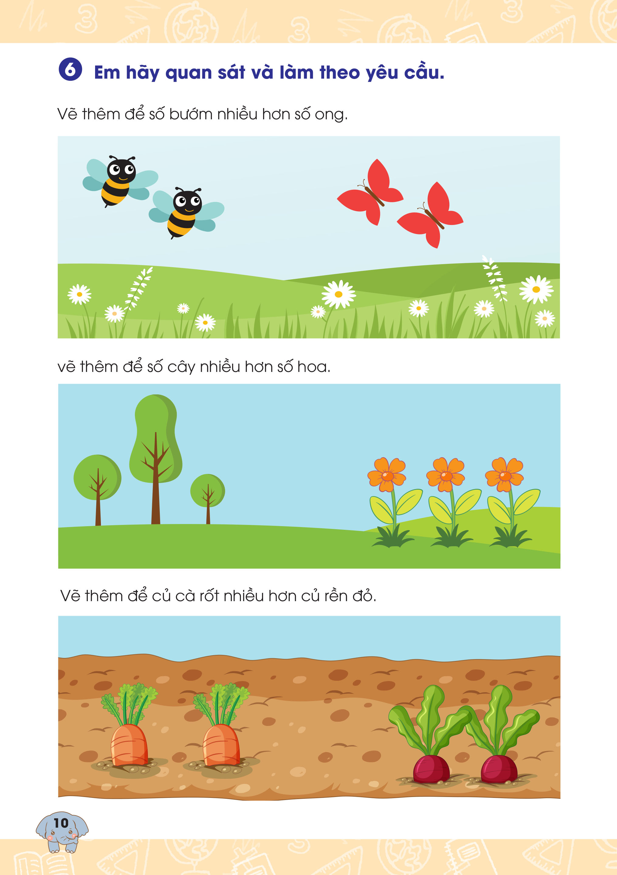 Bộ Chinh Phục Toán Theo Phương Pháp Giáo Dục Thông Minh Montessori Cho Trẻ 3-6 Tuổi - Tập 4 - So Sánh Và Phân Loại - Ảnh 3