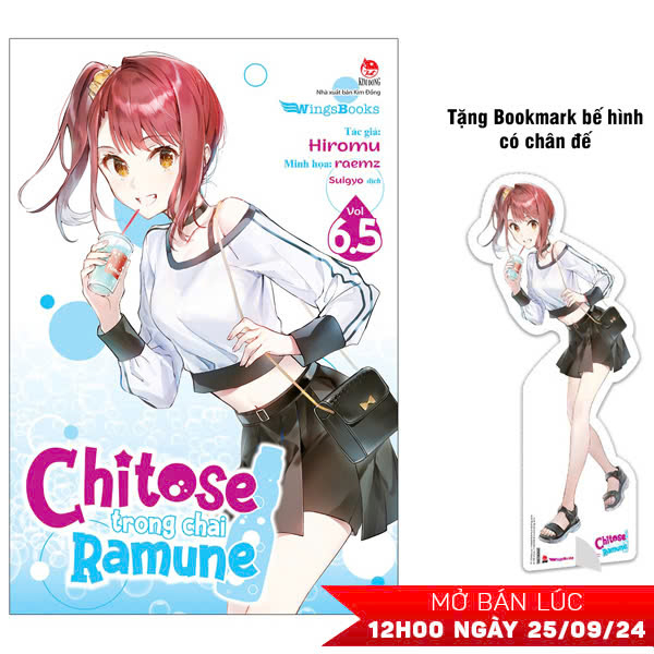 Bộ Chitose Trong Chai Ramune - Tập 6.5 - Tặng Kèm Bookmark Bế Hình Có Chân Đế