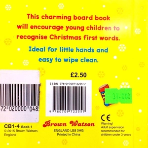 bộ christmas first words : jolly santa - Ảnh 5