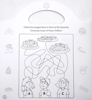 bộ christmas sticker activity fun 4 - Ảnh 4