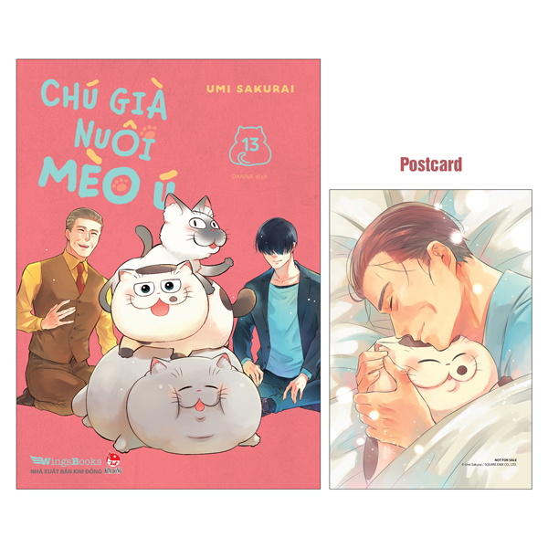 Bộ Chú Già Nuôi Mèo Ú - Tập 13 - Tặng Kèm Postcard