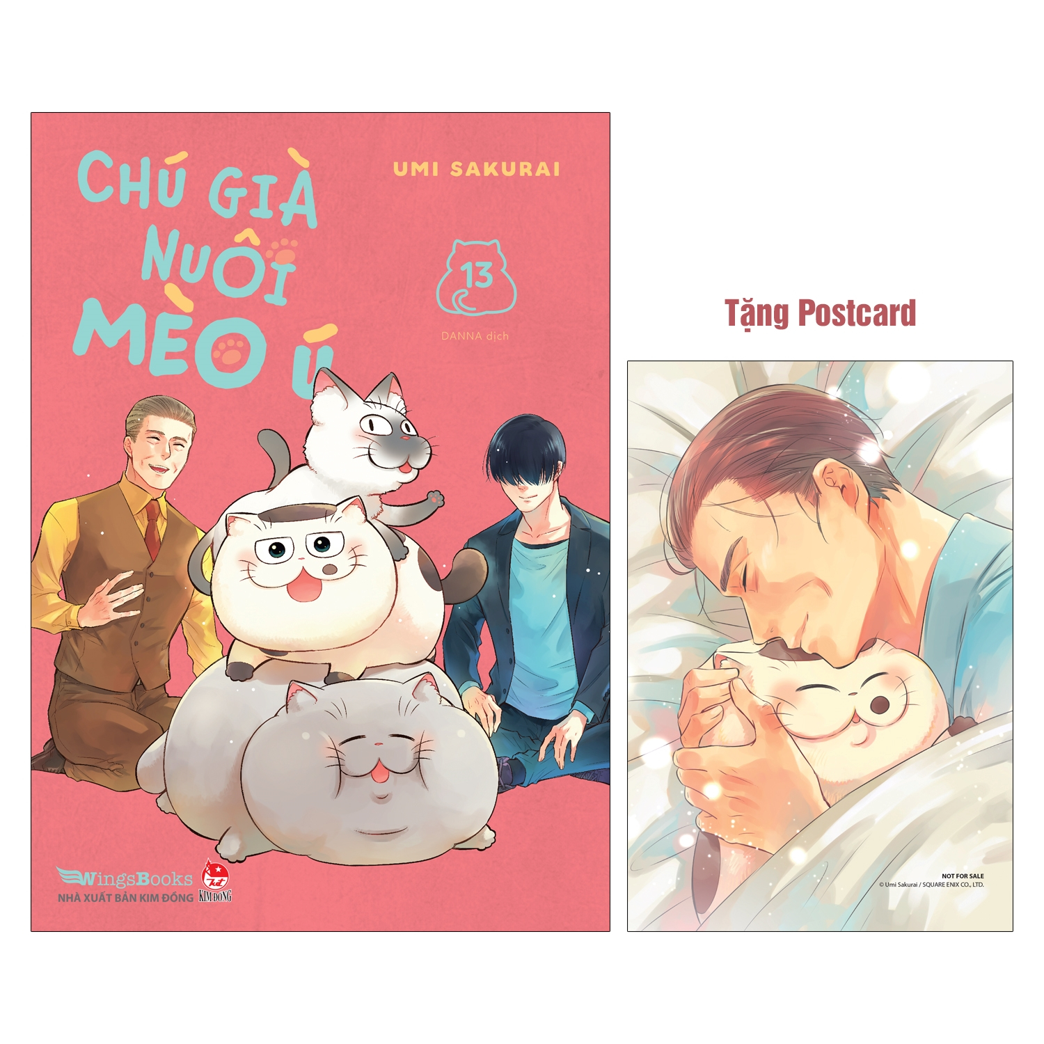 Bộ Chú Già Nuôi Mèo Ú - Tập 13 - Tặng Kèm Postcard - Ảnh 2