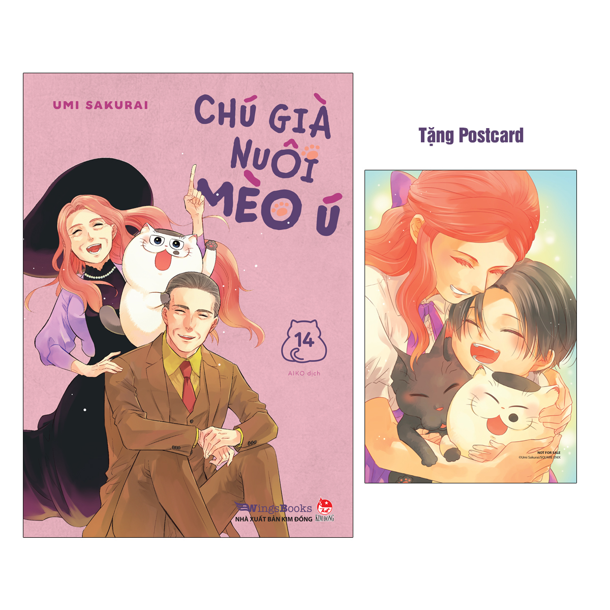 Bộ Chú Già Nuôi Mèo Ú - Tập 14 - Tặng Kèm Postcard - Ảnh 2