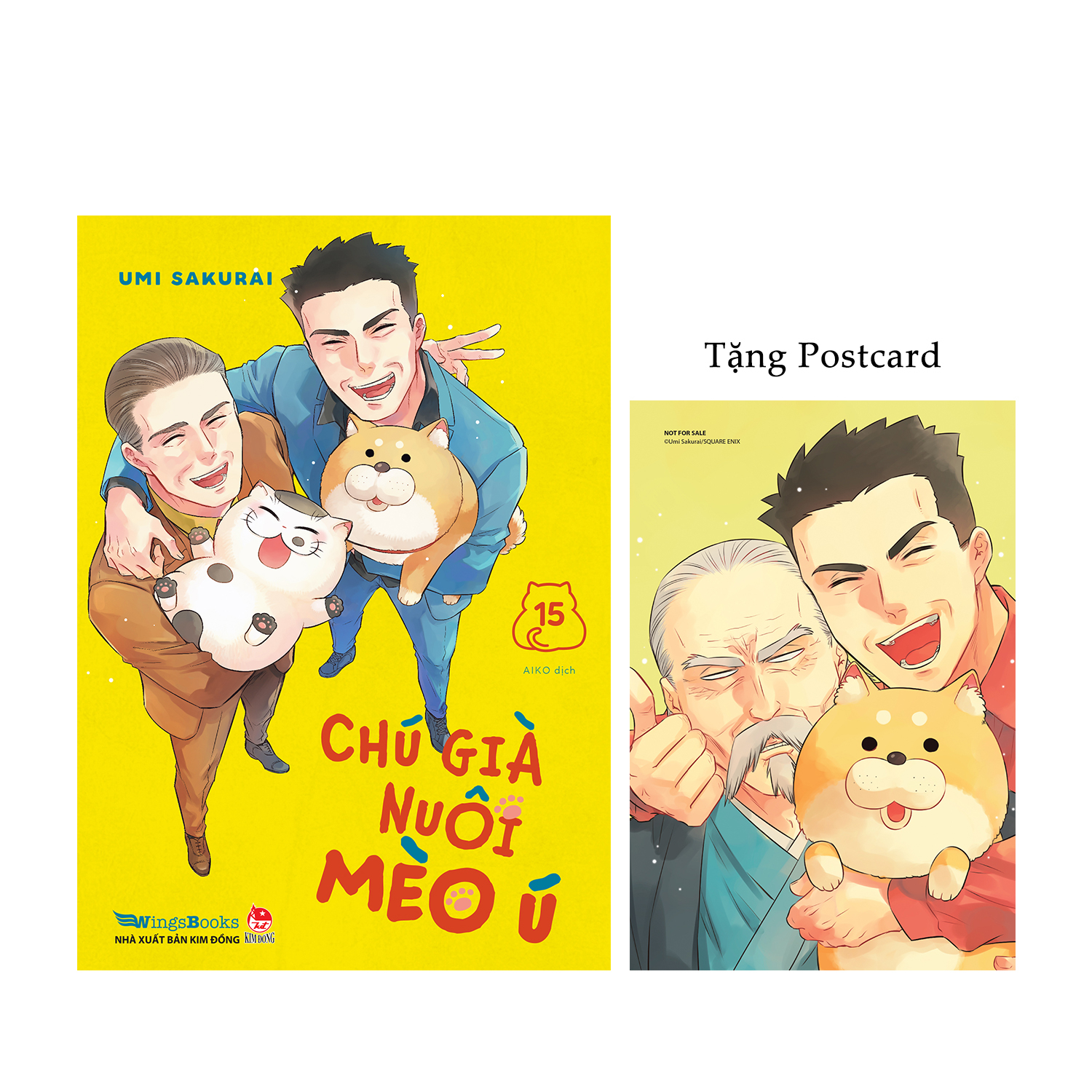 Bộ
						
										
										Chú Già Nuôi Mèo Ú - Tập 15 - Tặng Kèm Postcard - Ảnh 2