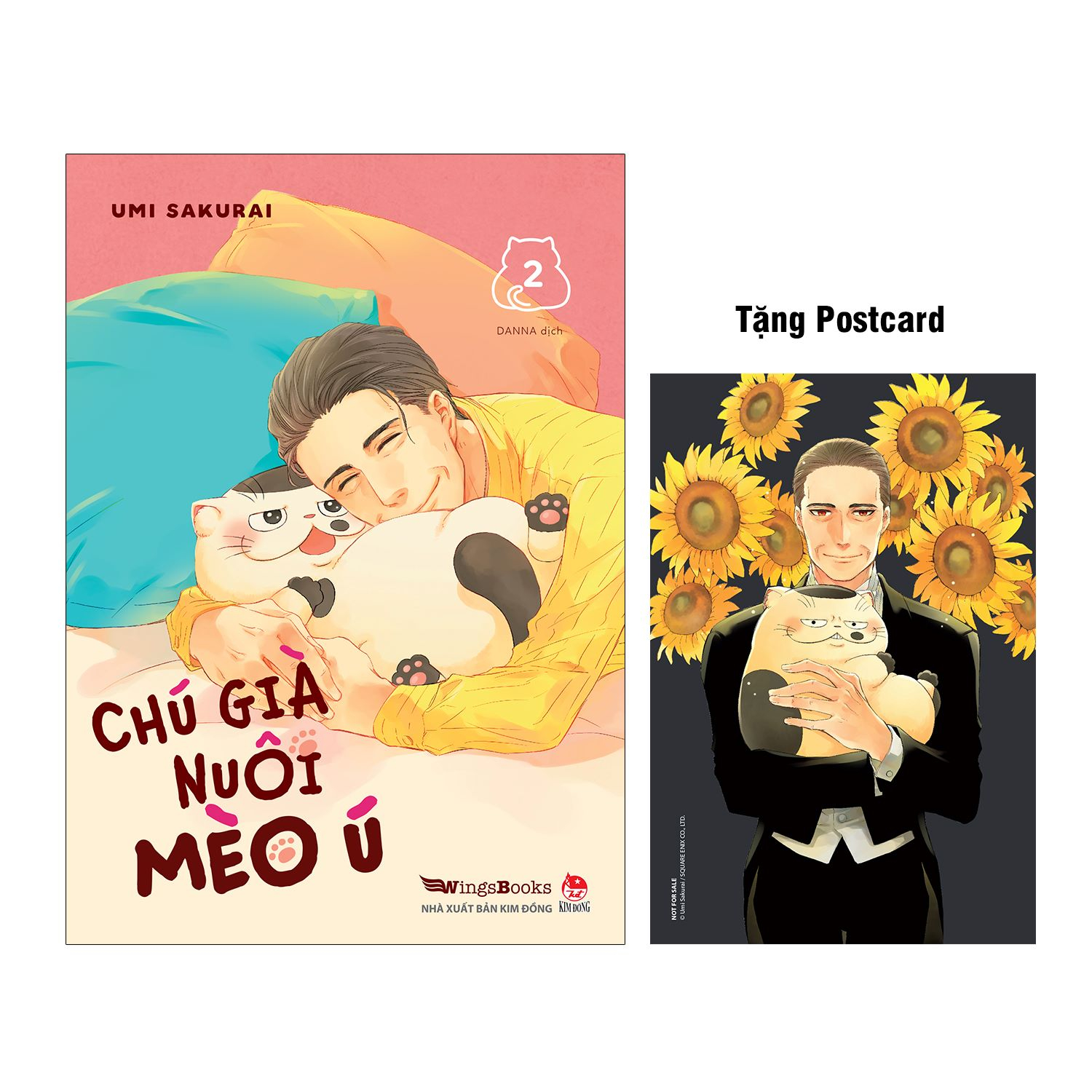 bộ chú già nuôi mèo ú - tập 2 - tặng kèm postcard (tái bản 2024) - Ảnh 2