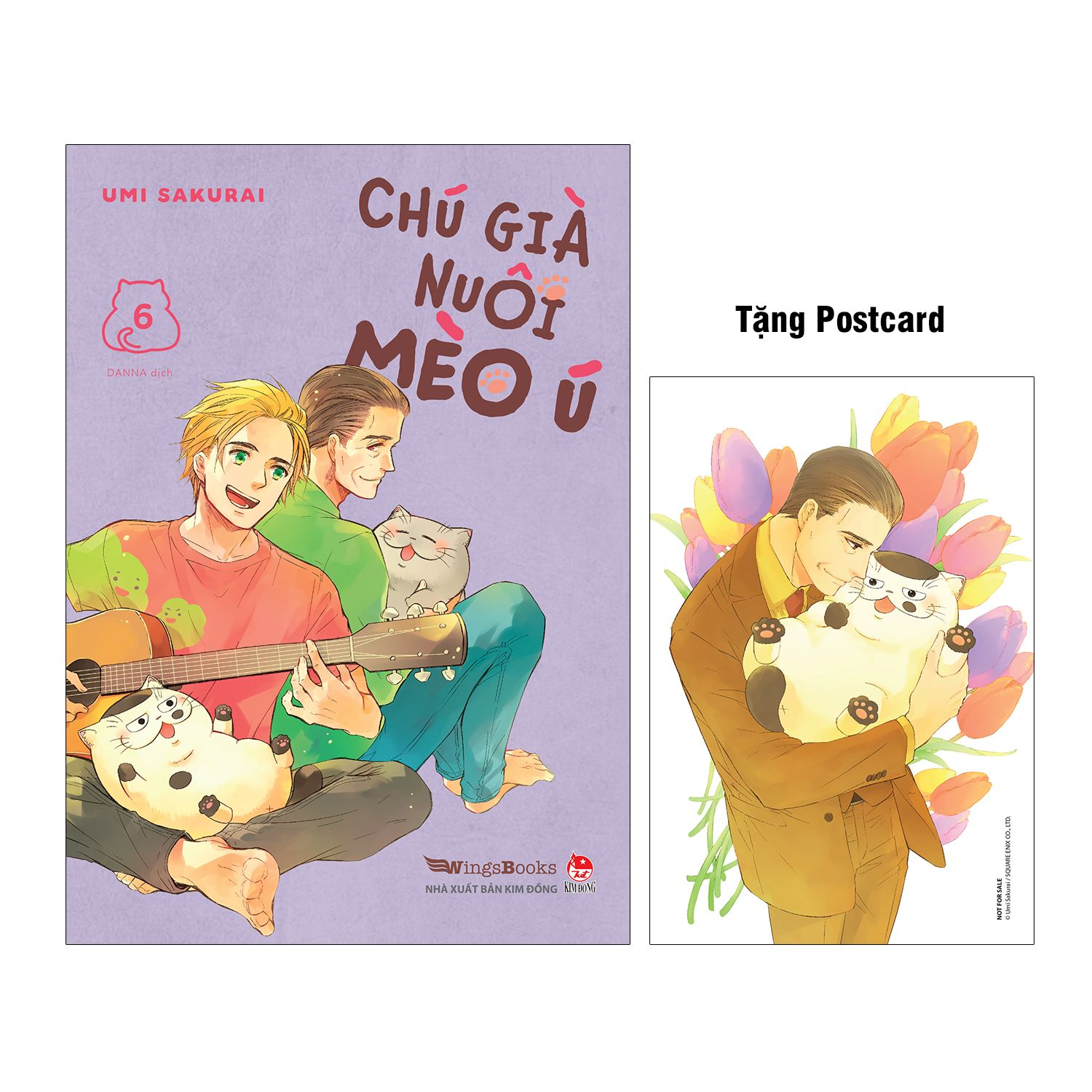 bộ chú già nuôi mèo ú - tập 6 - tặng kèm postcard (tái bản 2024) - Ảnh 2
