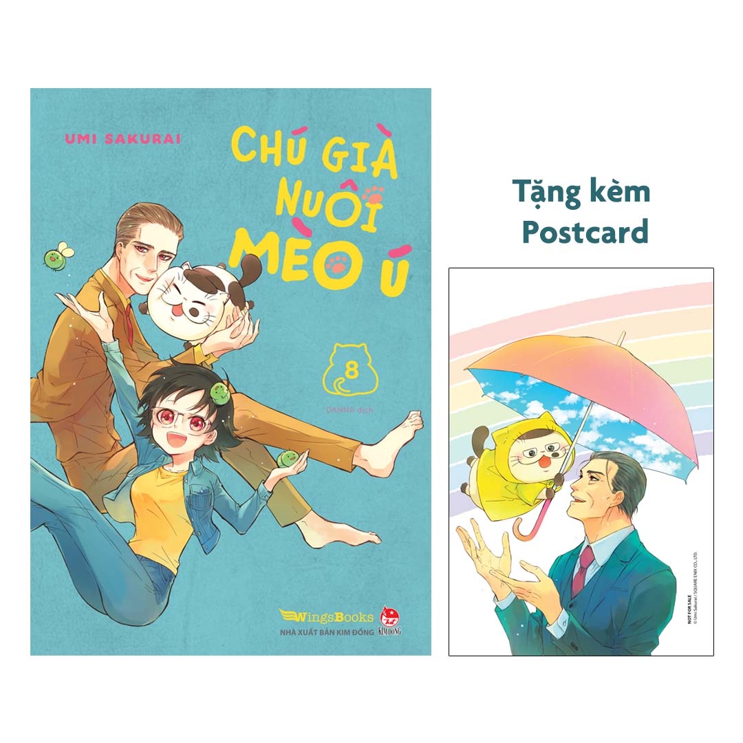 bộ chú già nuôi mèo ú - tập 8 - tặng kèm postcard - Ảnh 2