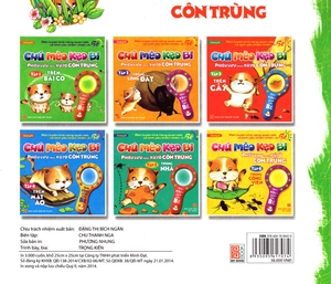 bộ chú mèo kẹo bi phiêu lưu trong xứ sở côn trùng (tập 1): trên bãi cỏ - Ảnh 8