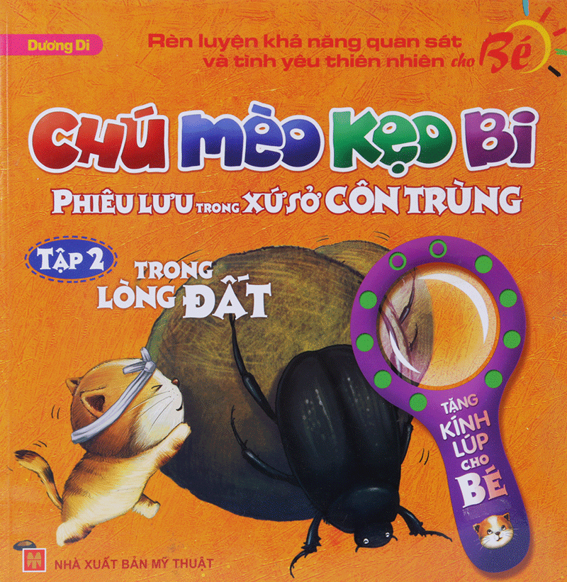 bộ chú mèo kẹo bi phiêu lưu trong xứ sở côn trùng (tập 2): trong lòng đất - Ảnh 2