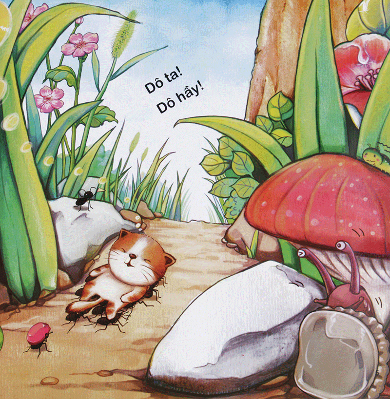 bộ chú mèo kẹo bi phiêu lưu trong xứ sở côn trùng (tập 2): trong lòng đất - Ảnh 7