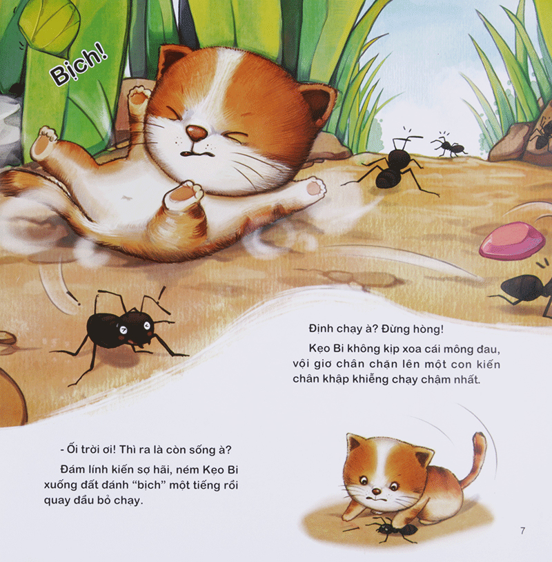 bộ chú mèo kẹo bi phiêu lưu trong xứ sở côn trùng (tập 2): trong lòng đất - Ảnh 9