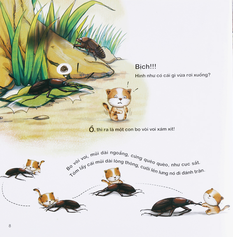 bộ chú mèo kẹo bi phiêu lưu trong xứ sở côn trùng (tập 3): trên cây - Ảnh 10