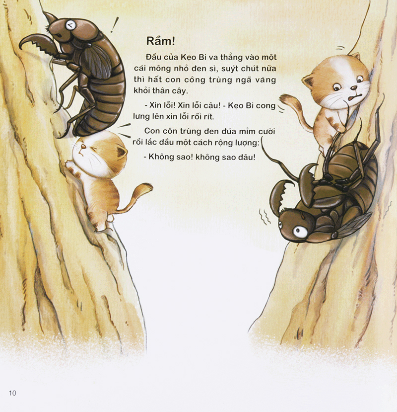 bộ chú mèo kẹo bi phiêu lưu trong xứ sở côn trùng (tập 3): trên cây - Ảnh 12