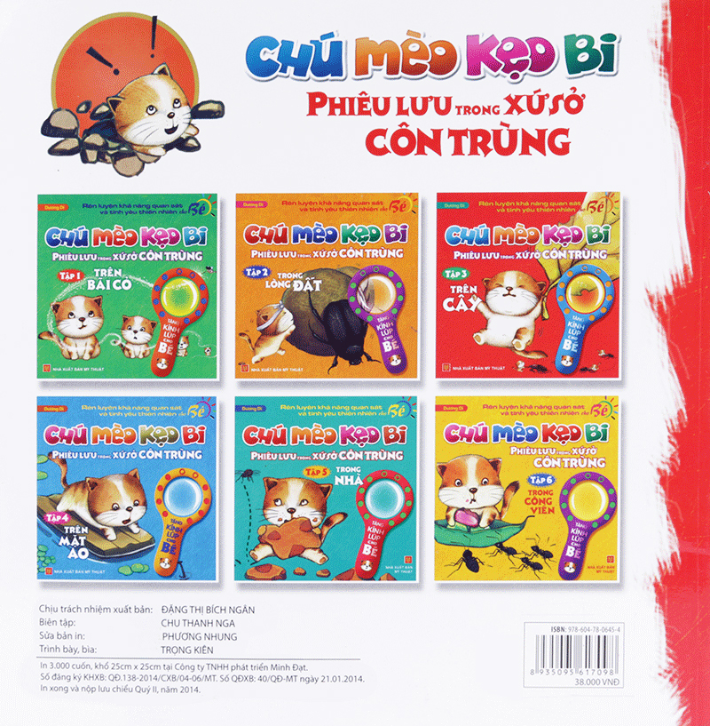 bộ chú mèo kẹo bi phiêu lưu trong xứ sở côn trùng (tập 3): trên cây - Ảnh 13