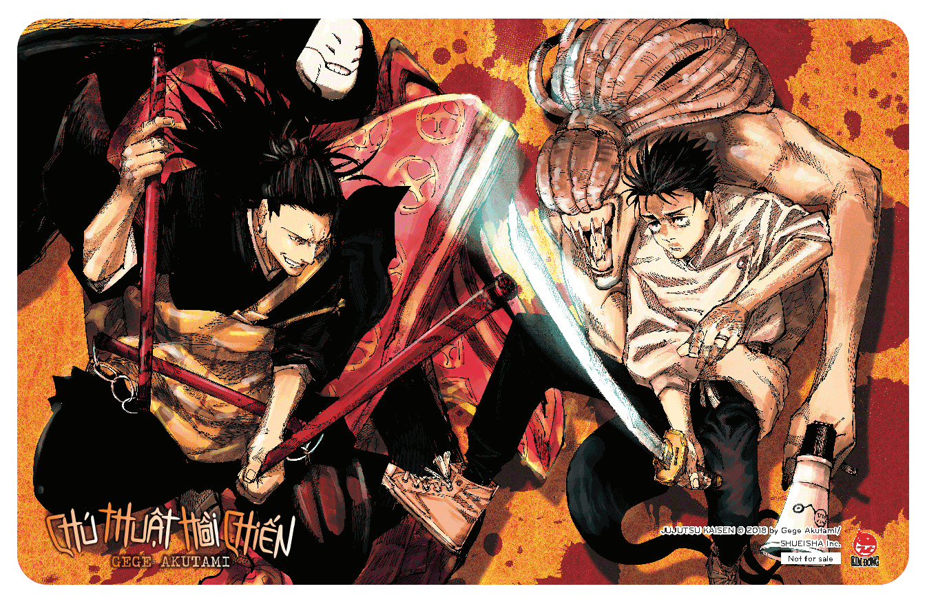 bộ chú thuật hồi chiến - tập 18 - nhiệt - tặng kèm obi + thẻ bo góc nhựa - Ảnh 5