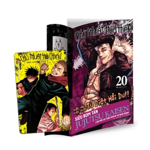 bộ chú thuật hồi chiến - tập 20 - kết giới sendai - giữa buổi tiệc - tặng kèm obi + thẻ bo góc nhựa - Ảnh 2