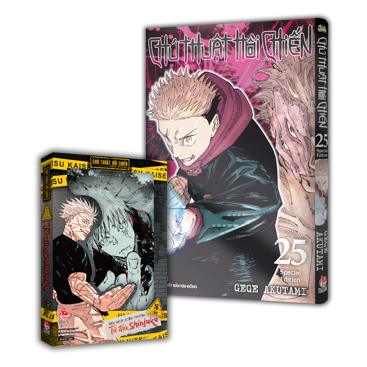 Bộ Chú Thuật Hồi Chiến - Tập 25 - Bản Đặc Biệt - Tặng Kèm Bìa PVC + Set Card + Hộp Đựng Card - Ảnh 2