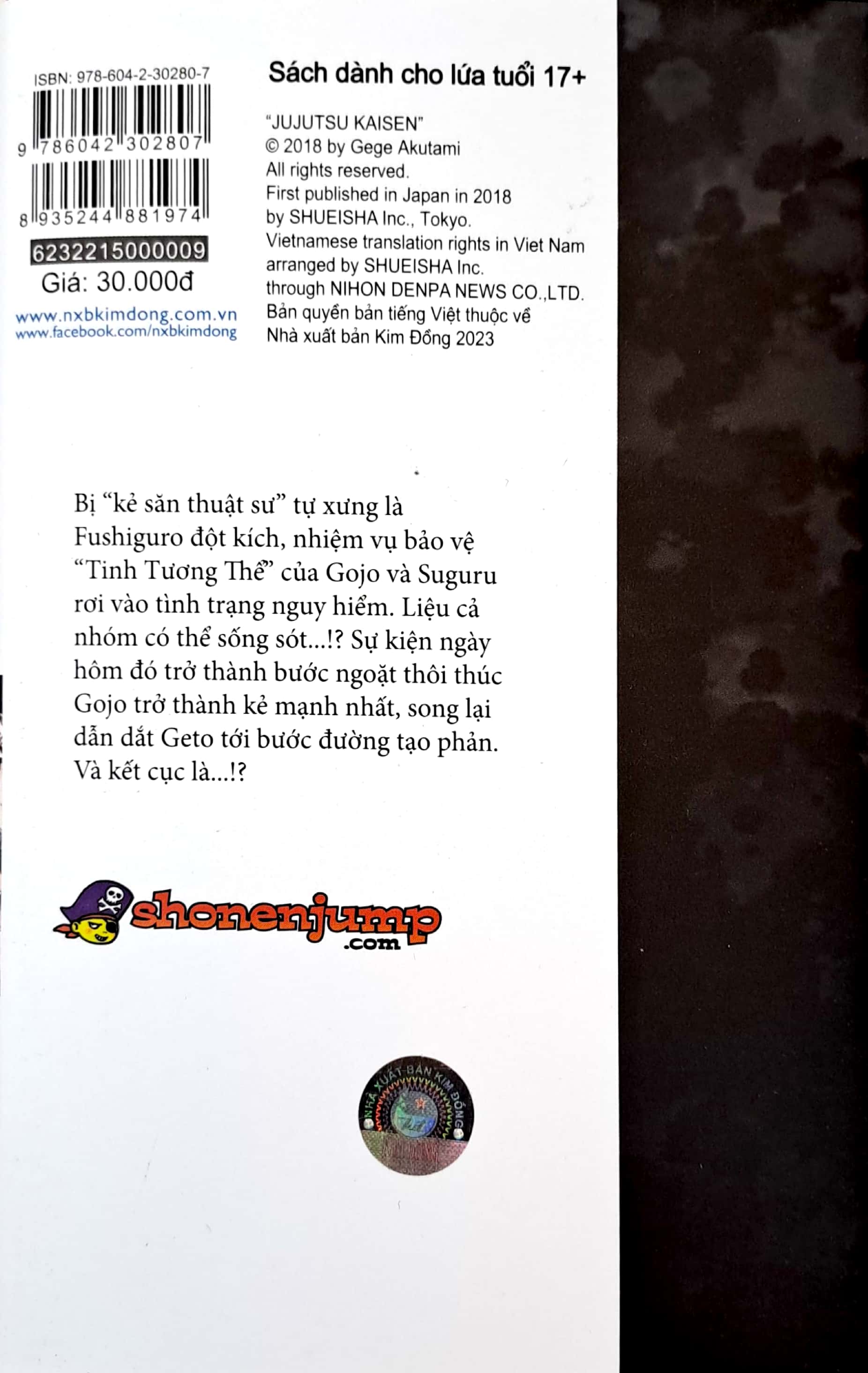 bộ chú thuật hồi chiến - tập 9 - Ảnh 9