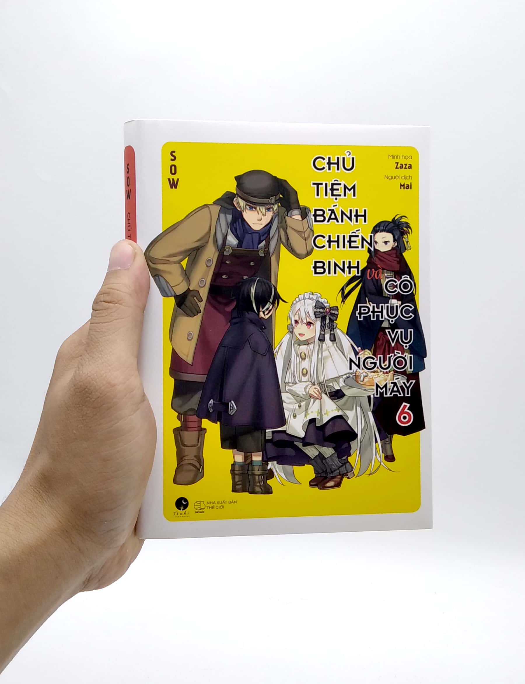 bộ chủ tiệm bánh chiến binh và cô phục vụ người máy - tập 6 - Ảnh 7