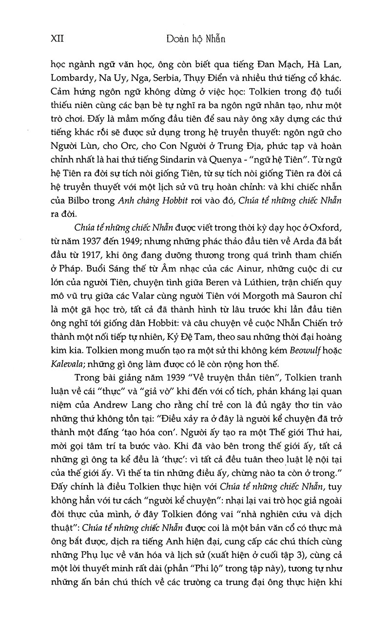 Bộ Chúa Tể Những Chiếc Nhẫn - Tập 1 - Đoàn Hộ Nhẫn (Tái Bản 2025) - Ảnh 7