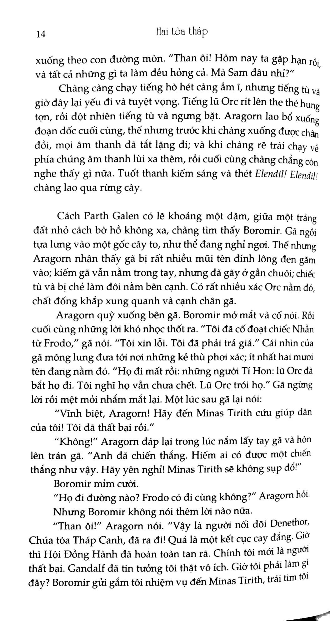 Bộ Chúa Tể Những Chiếc Nhẫn - Tập 2 - Hai Tòa Tháp - Ảnh 4