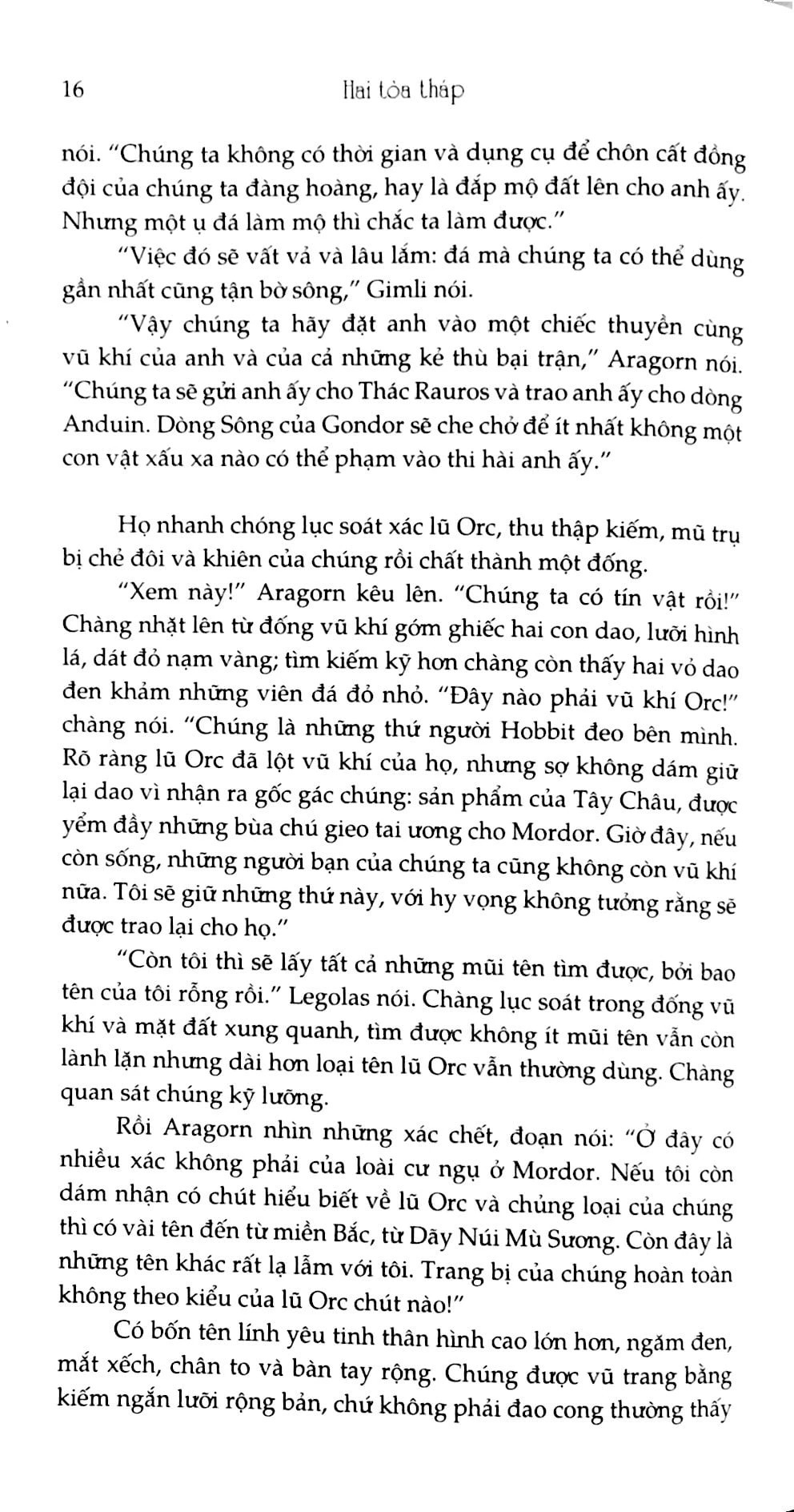 Bộ Chúa Tể Những Chiếc Nhẫn - Tập 2 - Hai Tòa Tháp - Ảnh 6