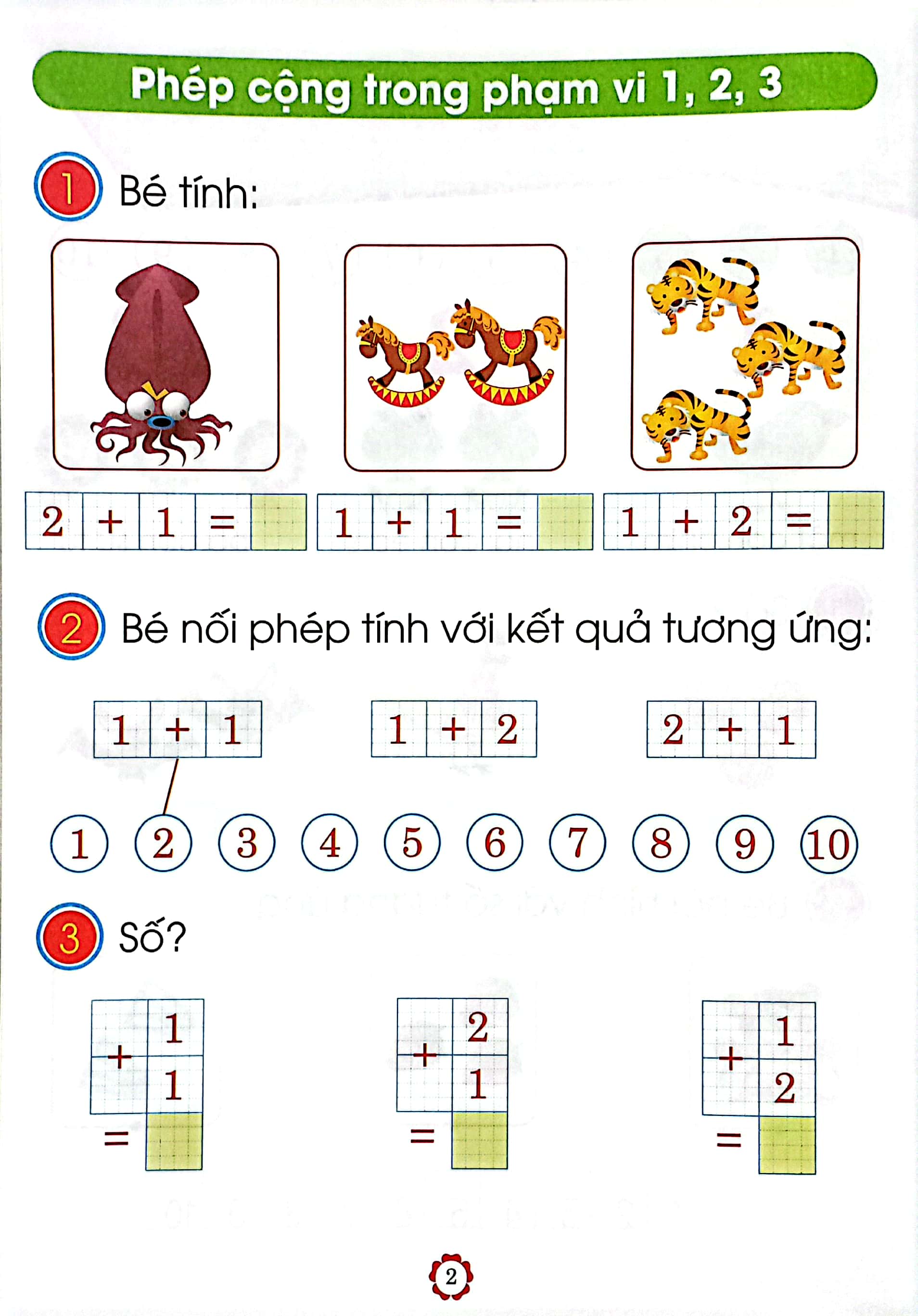 Bộ Chuẩn Bị Bé Vào Lớp 1 - Học Toán Cộng Trừ Trong Phạm Vi 10 (Dành Cho Bé 5-6 Tuổi) - Ảnh 4