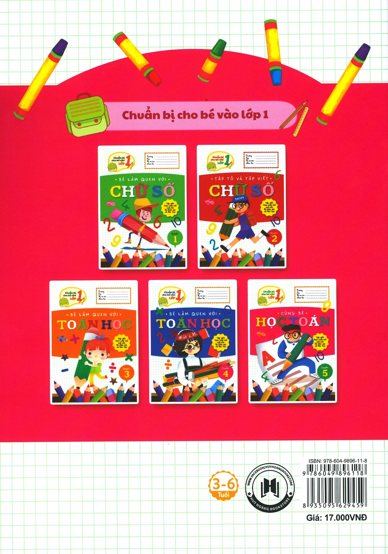 bộ chuẩn bị cho bé vào lớp 1 - cùng bé học toán (quyển 5) (tái bản 2020) - Ảnh 5