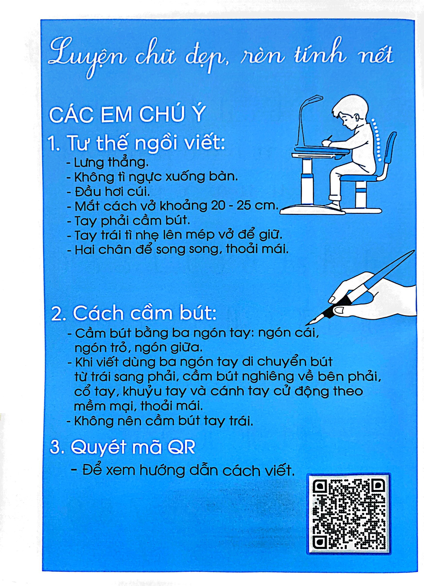 bộ chuẩn bị cho bé vào lớp 1 - dành cho bé 5-6 tuổi - bé tập viết chữ - quyển 2 - Ảnh 3