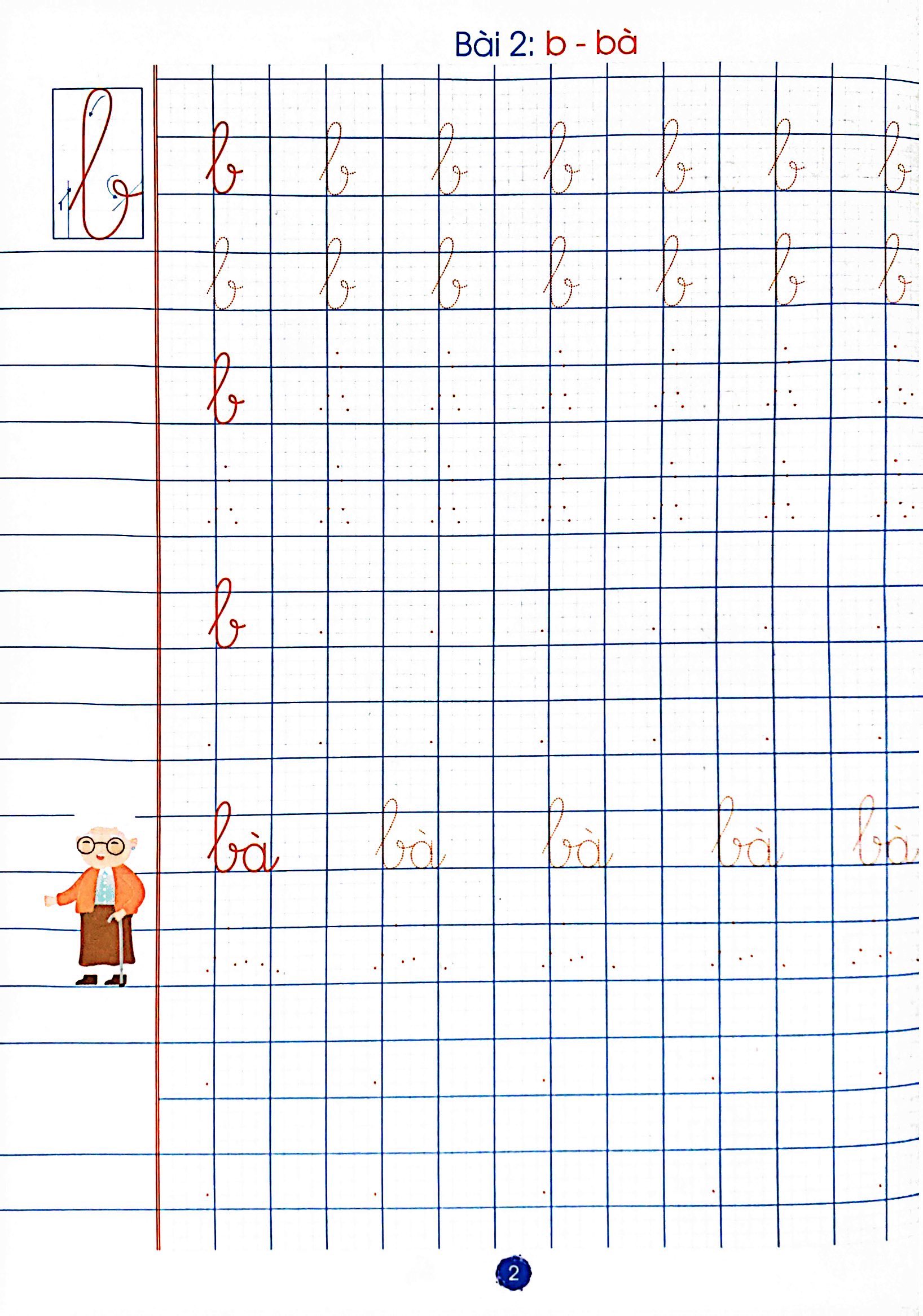 bộ chuẩn bị cho bé vào lớp 1 - luyện kỹ năng viết âm và vần 1 - Ảnh 4