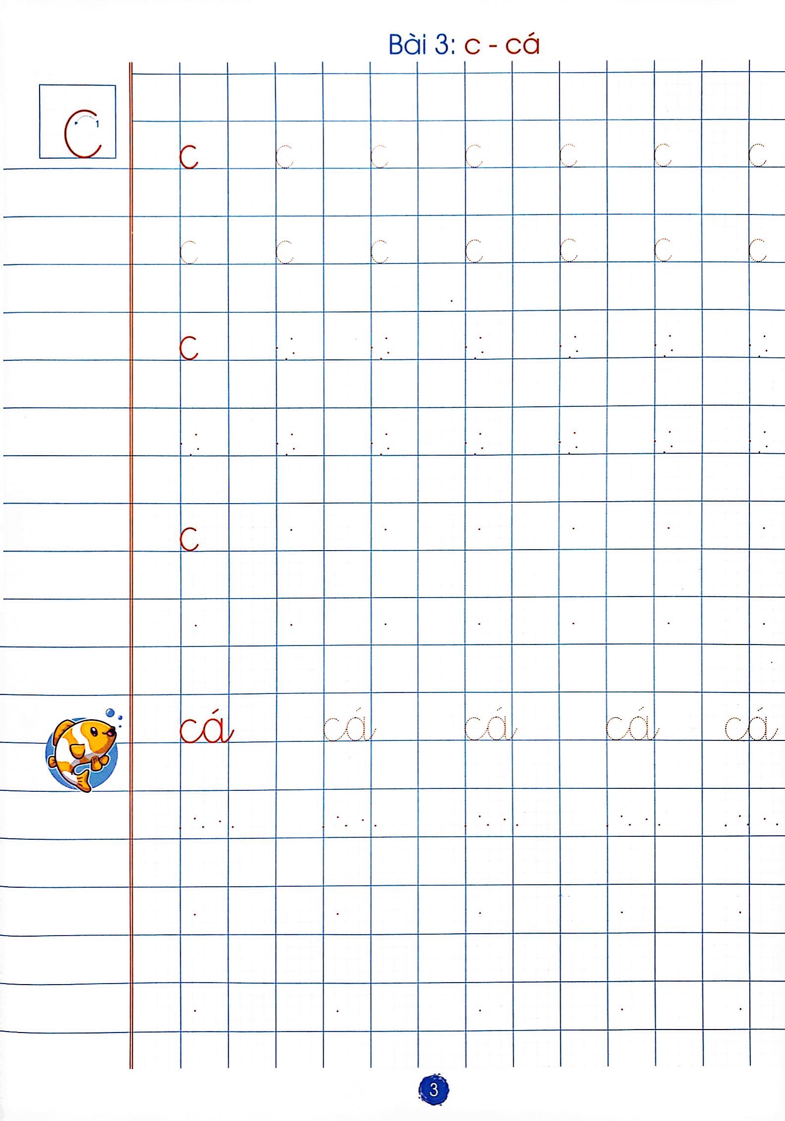 bộ chuẩn bị cho bé vào lớp 1 - luyện kỹ năng viết âm và vần 1 - Ảnh 5