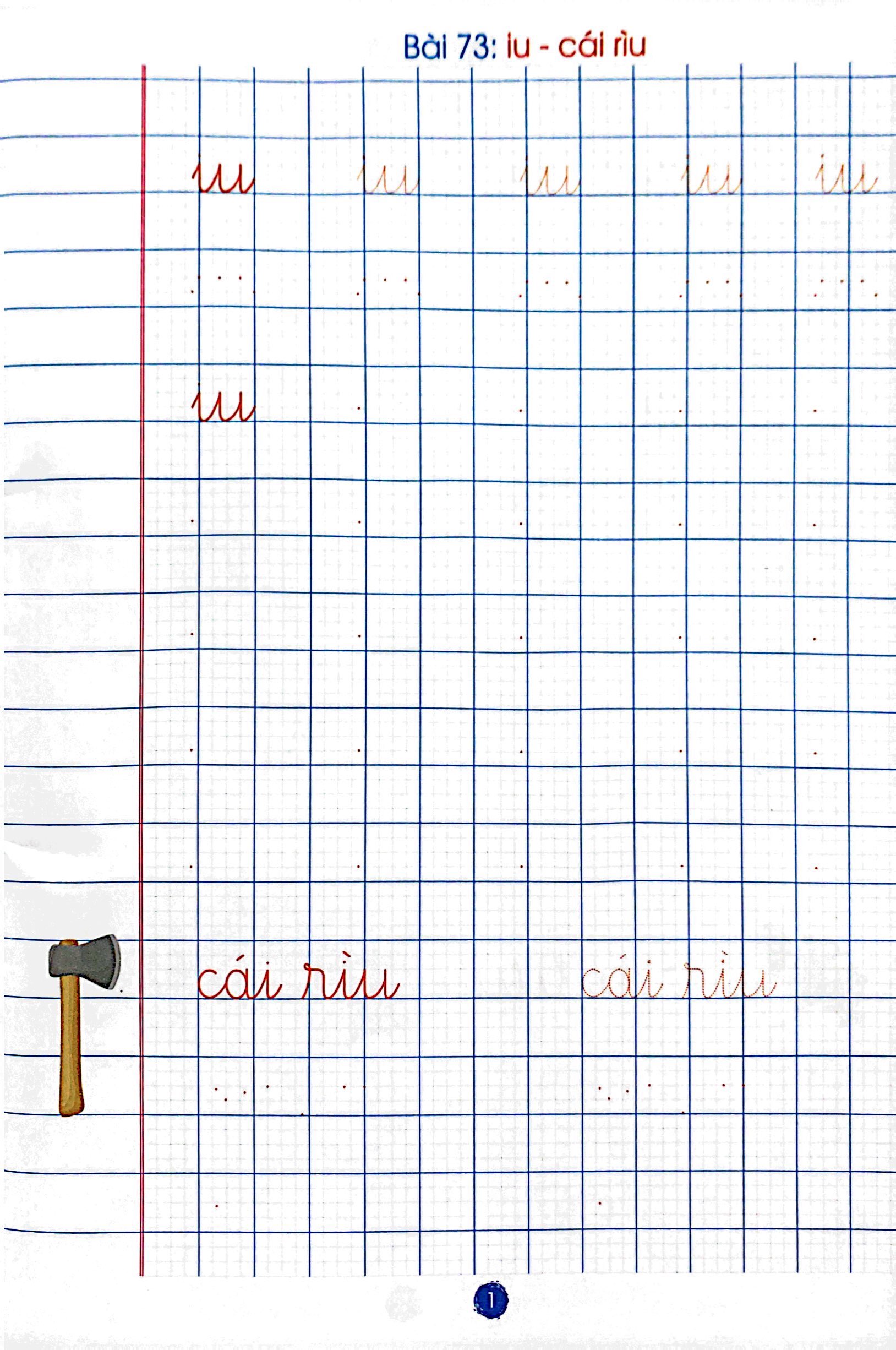 bộ chuẩn bị cho bé vào lớp 1 - luyện kỹ năng viết âm và vần 3 - Ảnh 3