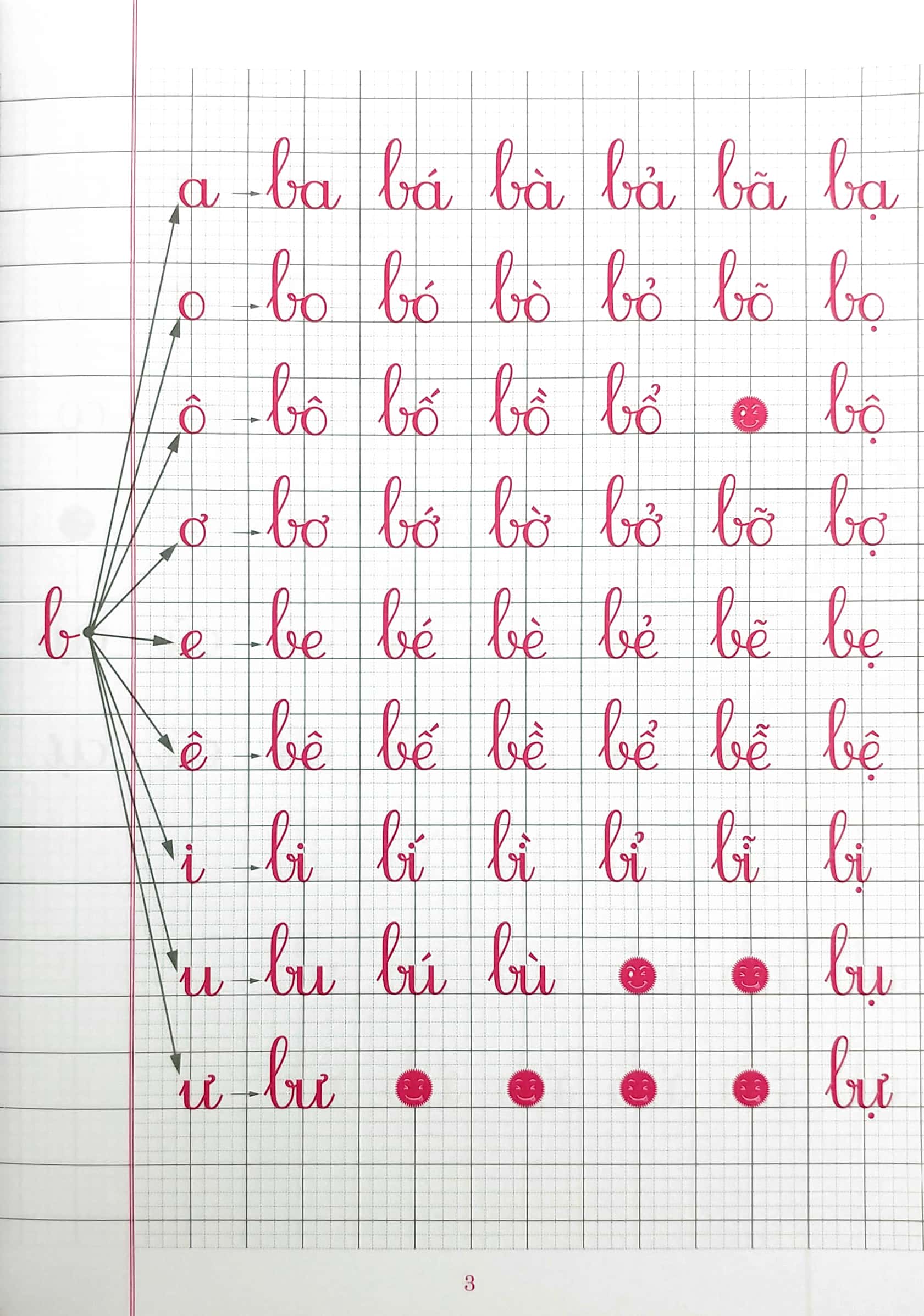 bộ chuẩn bị cho bé vào lớp 1 - tập đánh vần tiếng việt - quyển 1 (tái bản) - Ảnh 4